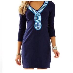 Lilly Pulitzer Clarkson  v neck dress
